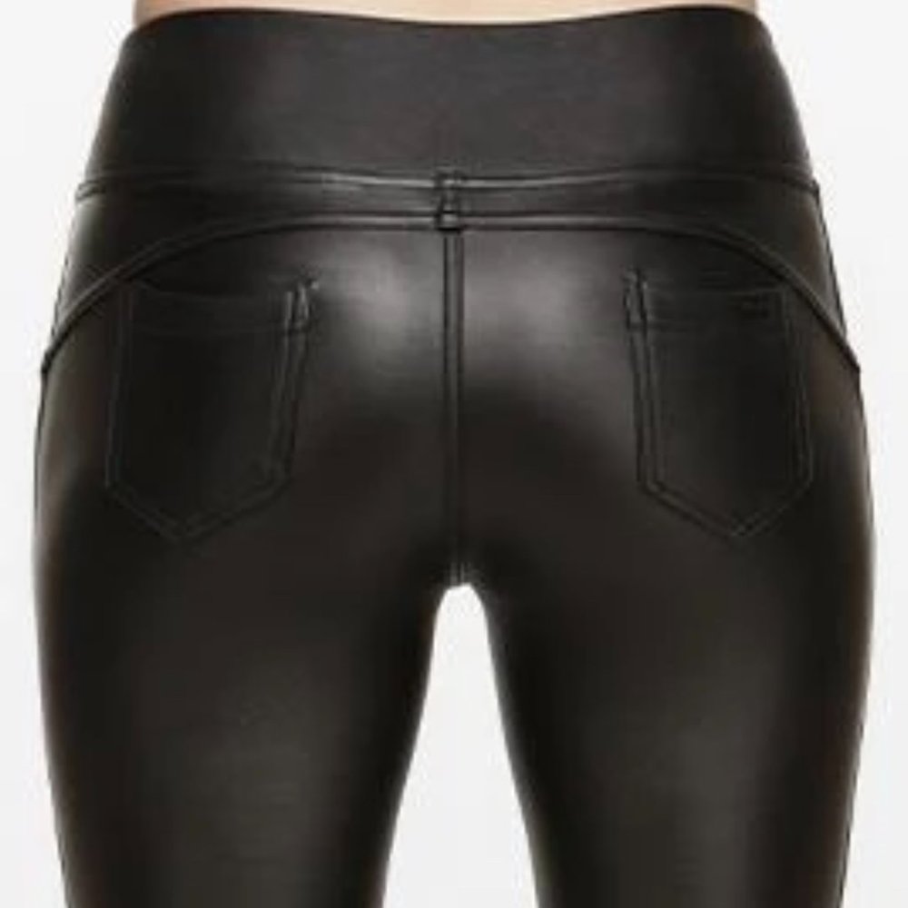NWT Titika Storm Faux Leather Moto Pant Leggings